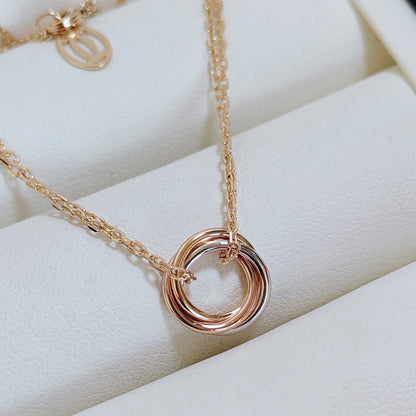 [LUXE] TRINITY MINI NECKLACE