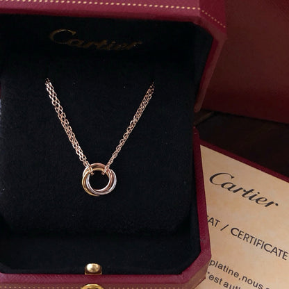 [LUXE] TRINITY MINI NECKLACE