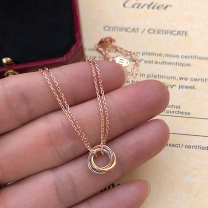 [LUXE] TRINITY MINI NECKLACE