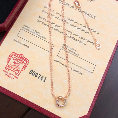 [LUXE] TRINITY MINI NECKLACE