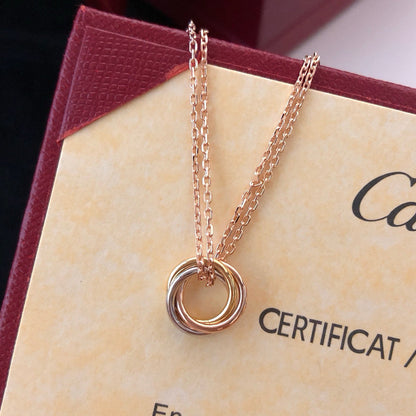 [LUXE] TRINITY MINI NECKLACE
