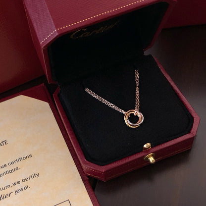 [LUXE] TRINITY MINI NECKLACE