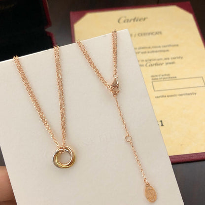 [LUXE] TRINITY MINI NECKLACE