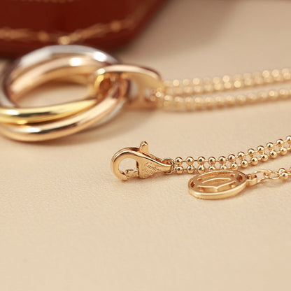 [LUXE] TRINITY LARGE NECKLACE