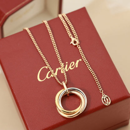 [LUXE] TRINITY LARGE NECKLACE