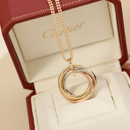 [LUXE] TRINITY LARGE NECKLACE