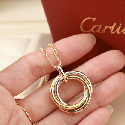 [LUXE] TRINITY LARGE NECKLACE