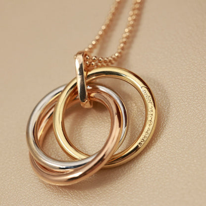 [LUXE] TRINITY LARGE NECKLACE