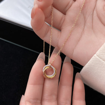 [LUXE] TRINITY SMALL NECKLACE