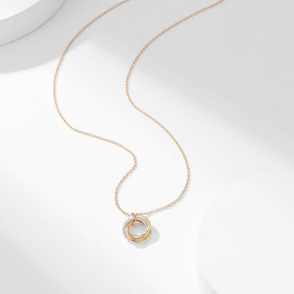 [LUXE] TRINITY SMALL NECKLACE