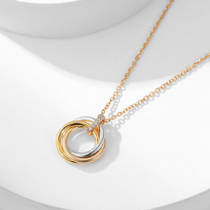 [LUXE] TRINITY SMALL NECKLACE