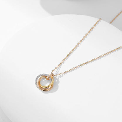 [LUXE] TRINITY SMALL NECKLACE