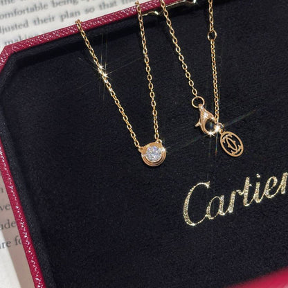[LUXE] DAMOUR DIAMOND NECKLACE