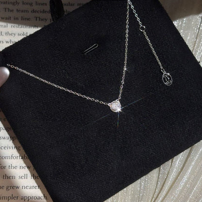 [LUXE] DAMOUR DIAMOND NECKLACE