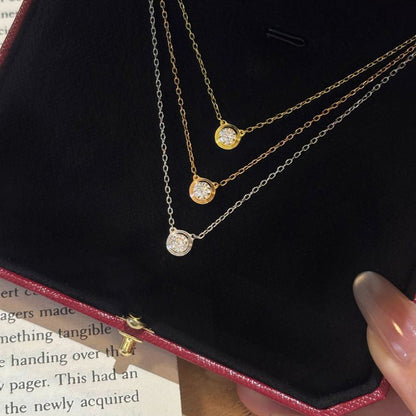 [LUXE] DAMOUR DIAMOND NECKLACE