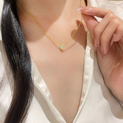[LUXE] DAMOUR DIAMOND NECKLACE