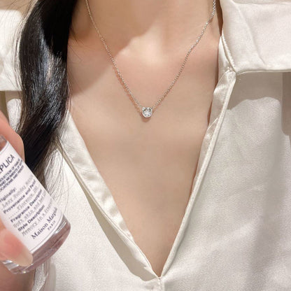 [LUXE] DAMOUR DIAMOND NECKLACE