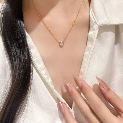 [LUXE] DAMOUR DIAMOND NECKLACE