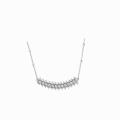 [LUXE] CLASH  SMALL FULL DIAMOND NECKLACE