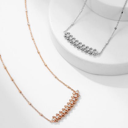 [LUXE] CLASH  MEDIUM DIAMOND NECKLACE