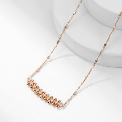 [LUXE] CLASH  MEDIUM DIAMOND NECKLACE