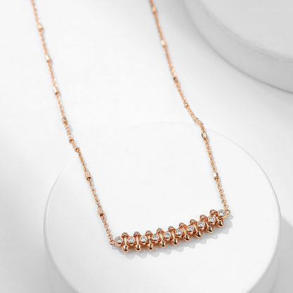 [LUXE] CLASH  MEDIUM DIAMOND NECKLACE