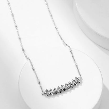[LUXE] CLASH  MEDIUM DIAMOND NECKLACE