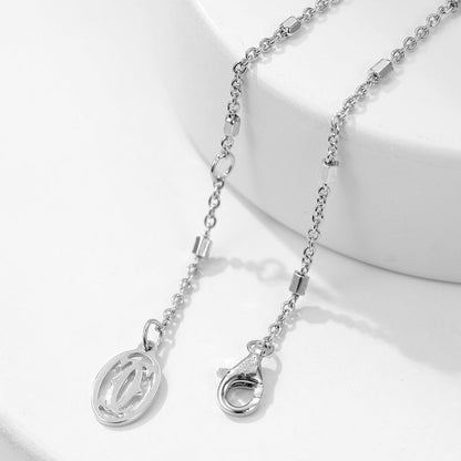 [LUXE] CLASH  MEDIUM DIAMOND NECKLACE