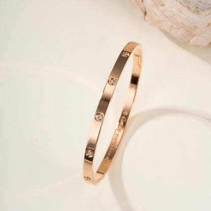 [LUXE] LOVE BRACELET 3.65MM 10 DIAMONDS