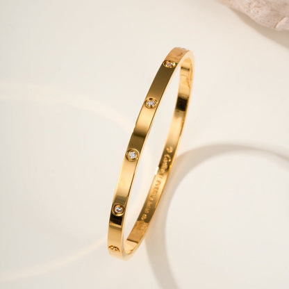 [LUXE] LOVE BRACELET 3.65MM 10 DIAMONDS