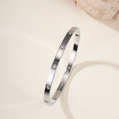 [LUXE] LOVE BRACELET 3.65MM 10 DIAMONDS