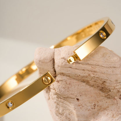 [LUXE] LOVE BRACELET 3.65MM 10 DIAMONDS