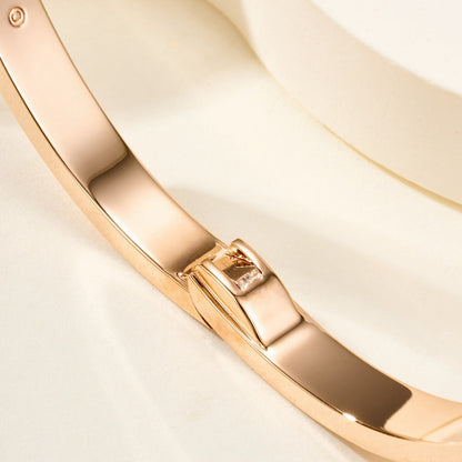 [LUXE] LOVE BRACELET 4.8MM DIAMOND-PAVED