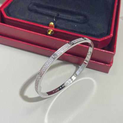 [LUXE] LOVE BRACELET 3.65MM DIAMOND-PAVED