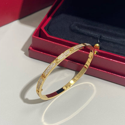 [LUXE] LOVE BRACELET 3.65MM DIAMOND-PAVED