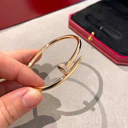 [LUXE] JUSTE BRACELET 2.5MM DIAMONDS