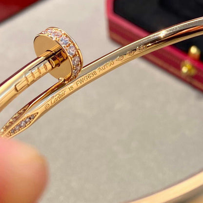 [LUXE] JUSTE BRACELET 2.5MM DIAMONDS