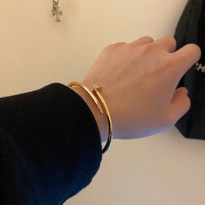 [LUXE] JUSTE BRACELET 2.5MM DIAMONDS