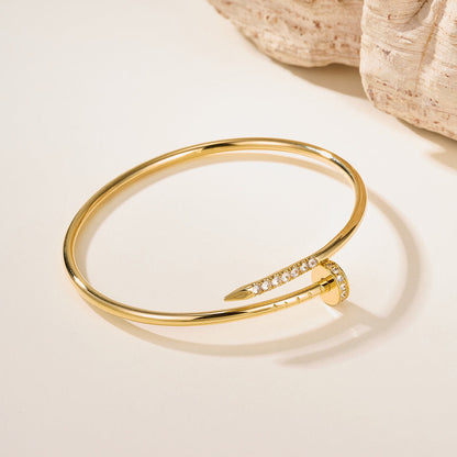 [LUXE] JUSTE BRACELET 2.5MM DIAMONDS