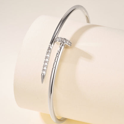 [LUXE] JUSTE BRACELET 2.5MM DIAMONDS