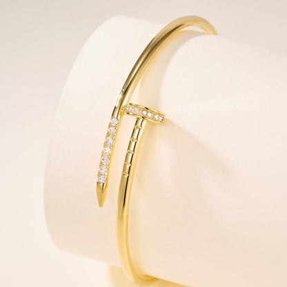 [LUXE] JUSTE BRACELET 2.5MM DIAMONDS