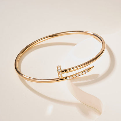[LUXE] JUSTE BRACELET 2.5MM DIAMONDS