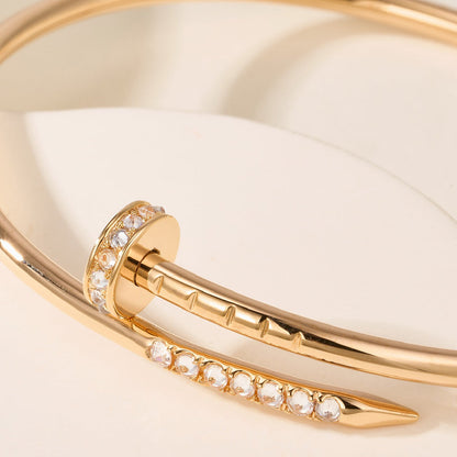 [LUXE] JUSTE BRACELET 2.5MM DIAMONDS