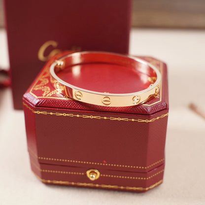 [LUXE] LOVE BRACELET 6.1MM NO DIAMONDS
