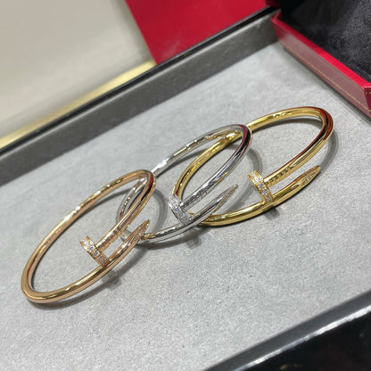 [LUXE] JUSTE BRACELET 3.5MM DIAMONDS