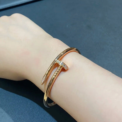 [LUXE] JUSTE BRACELET 3.5MM DIAMONDS