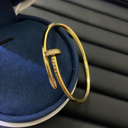 [LUXE] JUSTE BRACELET 3.5MM DIAMONDS