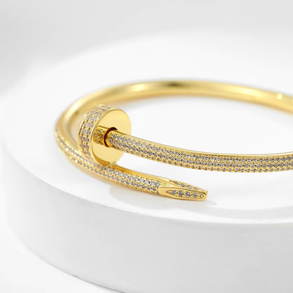 [LUXE] JUSTE BRACELET 3.5MM ALL DIAMONDS