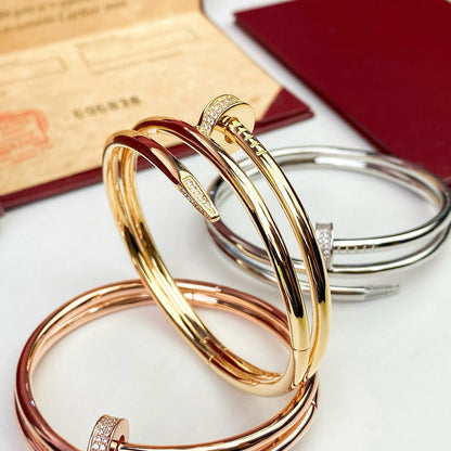 [LUXE] JUSTE BRACELET 3.5MM DOUBLE ROW DIAMOND