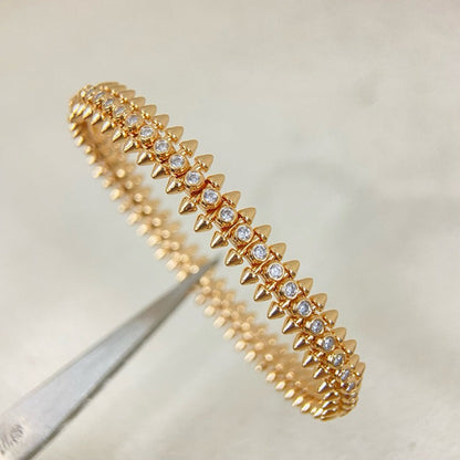 [LUXE] CLASH  BRACELET 8MM DIAMONDS